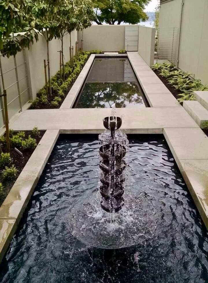 Water Features custom concrete example