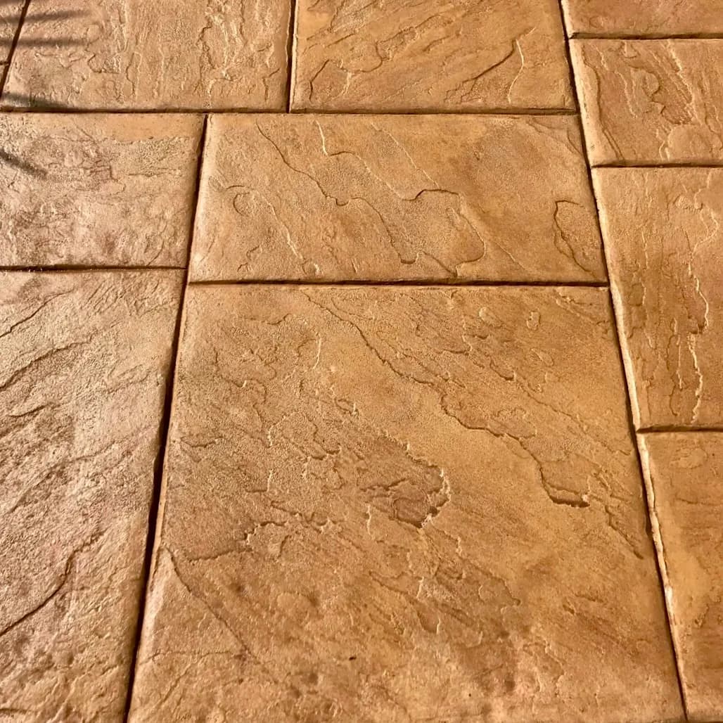 Stained Concrete concrete driveway finish example