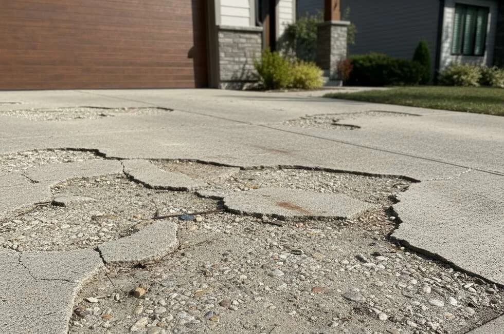 Spalling & Surface Repair concrete repair service example