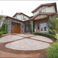 Stamped-Concrete-Driveway-Lakewood-WA